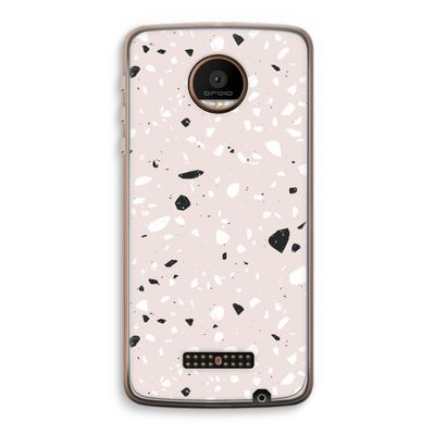 Terrazzo N°20: Motorola Moto Z Force Transparant Hoesje