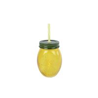 Citroen Drinkglas met rietje