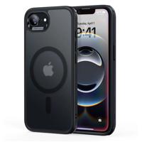 iPhone 16e HaloLock Classic Hybrid Case - Frosted Black - thumbnail