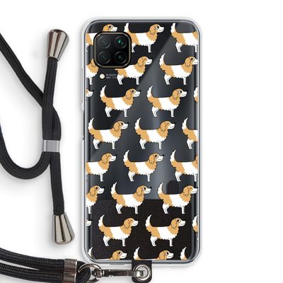 Doggy: Huawei P40 Lite Transparant Hoesje met koord