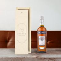 Ricard Pastis - in gegraveerde kist