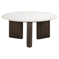 Salontafel Mayfield 90Ø (Wit)