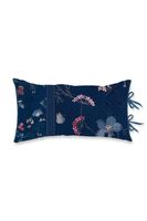 Pip Studio Tokyo Bouquet Sierkussen Donker Blauw 35 x 60 cm