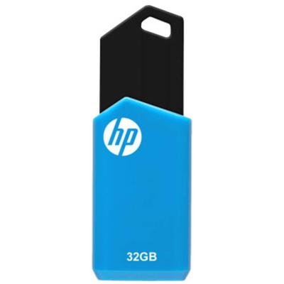 HP v150w USB-stick 32 GB Zwart, Blauw HPFD150W-32 USB-A 2.0