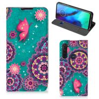 Motorola Moto G Pro | Bookcase | Cirkels en Vlinders Motorola Moto G Pro | Bookcase | Cirkels en Vlinders