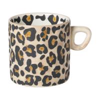 Mok groot animal - beige - 500 ml
