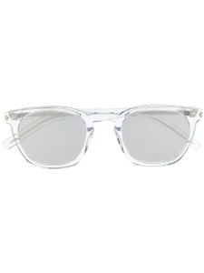 Saint Laurent Eyewear lunettes de soleil à monture wayfarer - Bleu