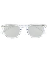 Saint Laurent Eyewear lunettes de soleil à monture wayfarer - Bleu