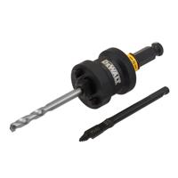 DeWALT DT20631 Quick Connect Adapter 1/2" voor 32-152mm Gatzagen met Platte Centreerboor voor Hout DeWALT DT20631 Quick Connect Adapter 1/2" voor 32-152mm Gatzagen met Platte Centreerboor voor Hout