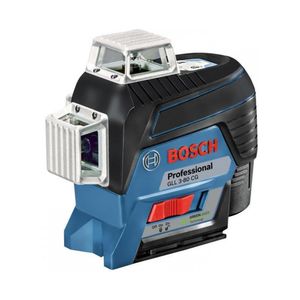 Bosch Blauw GLL 3-80 G | Rotatielaser |  Richtplaat | Opbergtas | Batterijen - 0601063Y00