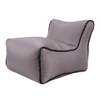 Waterdichte mini opblaasbare baby zetels SofaChair meubilair Bean Bag zetel kussen (grijze stoel)
