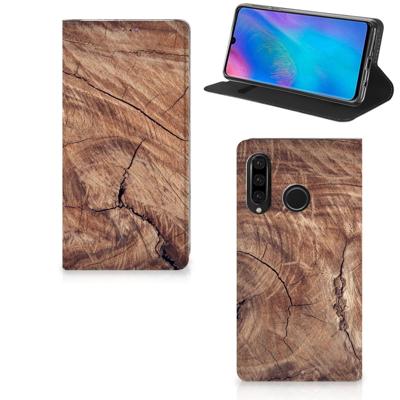 Huawei P30 Lite New Edition Book | Wallet Case | Tree Trunk