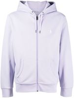 Polo Ralph Lauren sweat zippé à logo Polo Pony - Violet