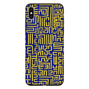 Majorelle Blue Print: iPhone XS Max Tough Case