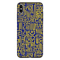 Majorelle Blue Print: iPhone XS Max Tough Case