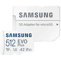 Micro SD geheugenkaart met adapter Samsung EVO Plus 2023 512 GB