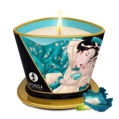 Shunga Massagekaars - Island Blossom - 5,7 oz / 170 ml