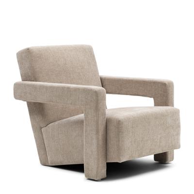 Rivièra Maison Fauteuil 'Messina' Weave stof, kleur Soft Walnut