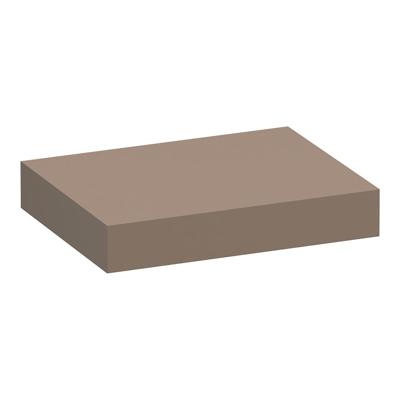 Brauer Creek Topblad Vrijhangend - 60 cm - Mat Mokka