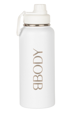 BBody Accessoire Stainless Steel Bottle L Wit 1St BBody Accessoire Stainless Steel Bottle L Wit 1St