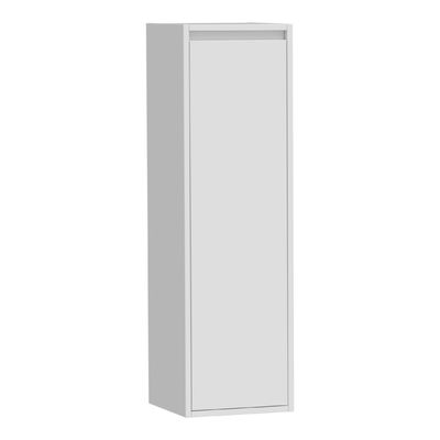 Hoge Kast NEXXT Exclusive Line Linksdraaiend 120x35x35 cm Hoogglans Wit Sanitop