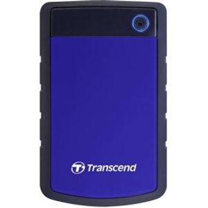 Transcend 1TB StoreJet 25H3 externe harde schijf 1000 GB Zwart, Blauw