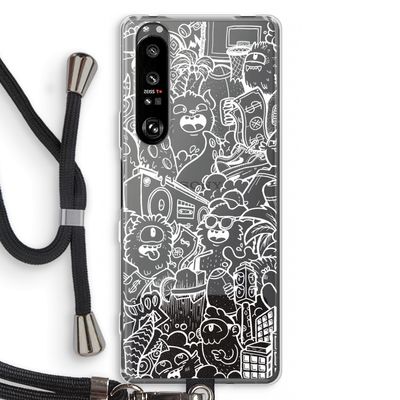 Vexx City #2: Sony Xperia 1 III Transparant Hoesje met koord