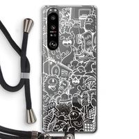 Vexx City #2: Sony Xperia 1 III Transparant Hoesje met koord