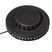 Disco lamp/licht - D13 x H3,5 - 48 LED lichten - 360 graden draaibaar