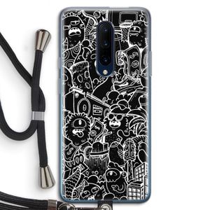 Vexx Black City : OnePlus 7 Pro Transparant Hoesje met koord