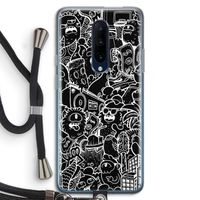 Vexx Black City : OnePlus 7 Pro Transparant Hoesje met koord