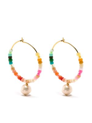 Anni Lu boucles d'oreilles Rainbow Nomad à détails de perles - Multicolore
