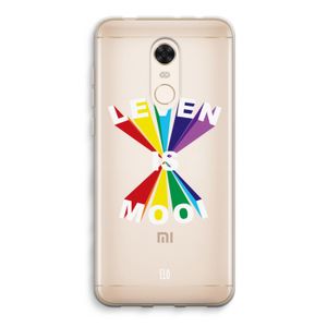 Het Leven Is Mooi: Xiaomi Redmi 5 Transparant Hoesje