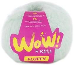 Katia WOW - Fluffy 090 Bleekgroen