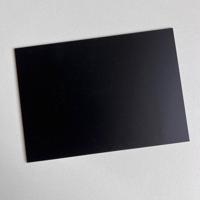 Folie 297x420 mm zwart - krijtfolie A3