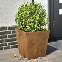 Plantenbakken 2 st 40x40x40 cm weervast staal