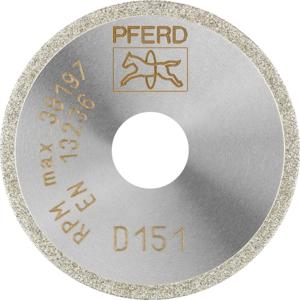 PFERD 68404015 D1A1R 40-1-10 D 151 GAD Diamanten doorslijpschijf Diameter 40 mm Boordiameter 10 mm Duroplast, Glas, Hardmetaal, Schurende materialen, Technisch