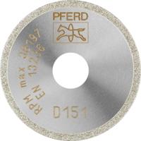 PFERD 68404015 D1A1R 40-1-10 D 151 GAD Diamanten doorslijpschijf Diameter 40 mm Boordiameter 10 mm Duroplast, Glas, Hardmetaal, Schurende materialen, Technisch - thumbnail