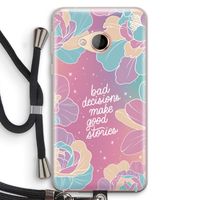 Good stories: HTC U Play Transparant Hoesje met koord