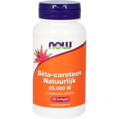 NOW Beta caroteen natuurlijk