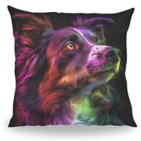 Kussen - Huisdier Portret - Border Collie 1 Color - Pillow Buddies Kussen - Huisdier Portret - Border Collie 1 Color - Pillow Buddies