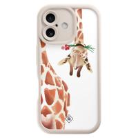 iPhone 16 beige case - Giraffe