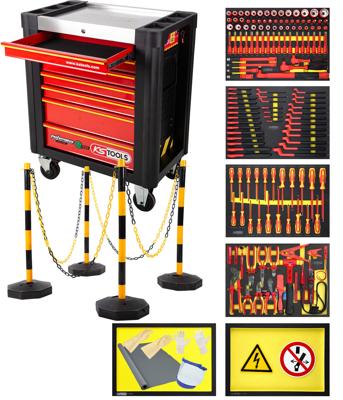 KS TOOLS Tool trolley electric and hybrid