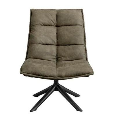 Fauteuil Clayton - groen - Leen Bakker