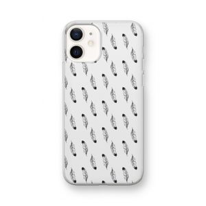 Pluimen: iPhone 12 mini Transparant Hoesje