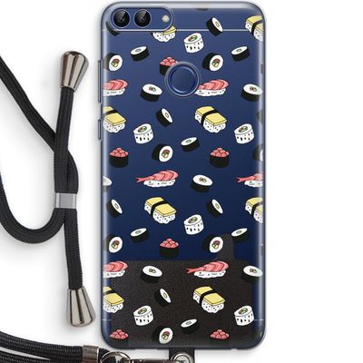 Sushi time: Huawei P Smart (2018) Transparant Hoesje met koord