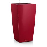 Bloempot - LEC - Cubico Premium 40 - Rood - Met waterreservoir - Complete set