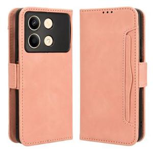 Xiaomi Redmi Note 13R Pro/Poco X6 Neo Cardholder Series Portemonnee Hoesje - Roze