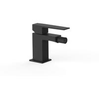 Bidetkraan Tres Slim | Opbouw | Mengkraan | 1-hendel | Vierkant | Zwart mat