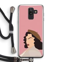 Confidence: Samsung Galaxy J8 (2018) Transparant Hoesje met koord